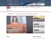 Tablet Screenshot of elaguilanews.com